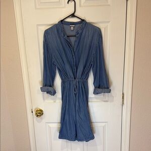 Blue Denim Dress